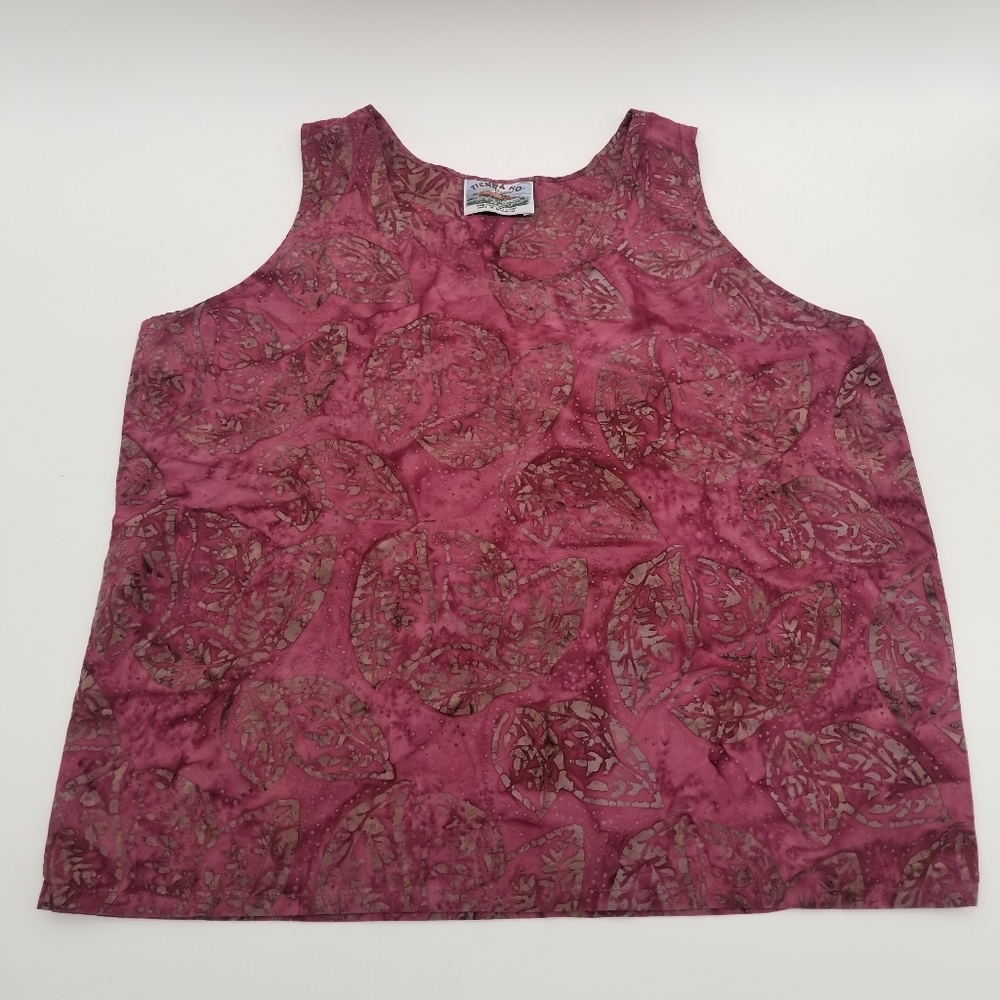 Tienda Ho | Free Size Flowy Boho Floral Paisley Tank